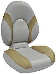 Gen3 Marine Centric Folding Boat Seat Light Grey/Tan