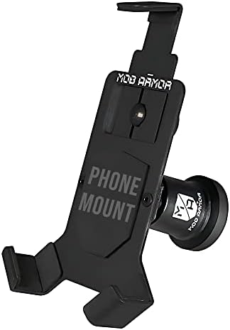 Mob Armor Mob Mount Switch Magnetic - Magnetic Phone Holder for Cars， ATV， UTV， & Trucks | Heavy Duty Aluminum Cell Phone Mount | w/Shock & Vibration Protection | Compatible w/iPhone & Android - Large