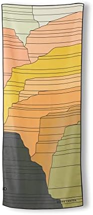 Nomadix Original Towel - Perfect for Beach， Pool， Travel， Camping， Yoga - Made with Recycled Materials - Super Absorbent - Sand Resistant - Grand Canyon National Park - 72.5x30