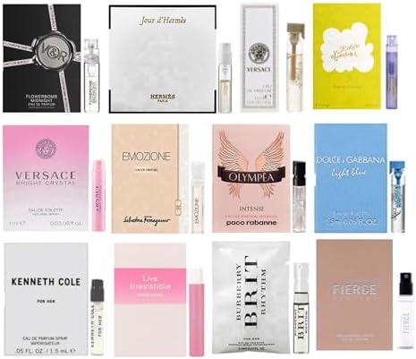 Designer perfumes sampler collection for Women -11 High End Perfume Vials