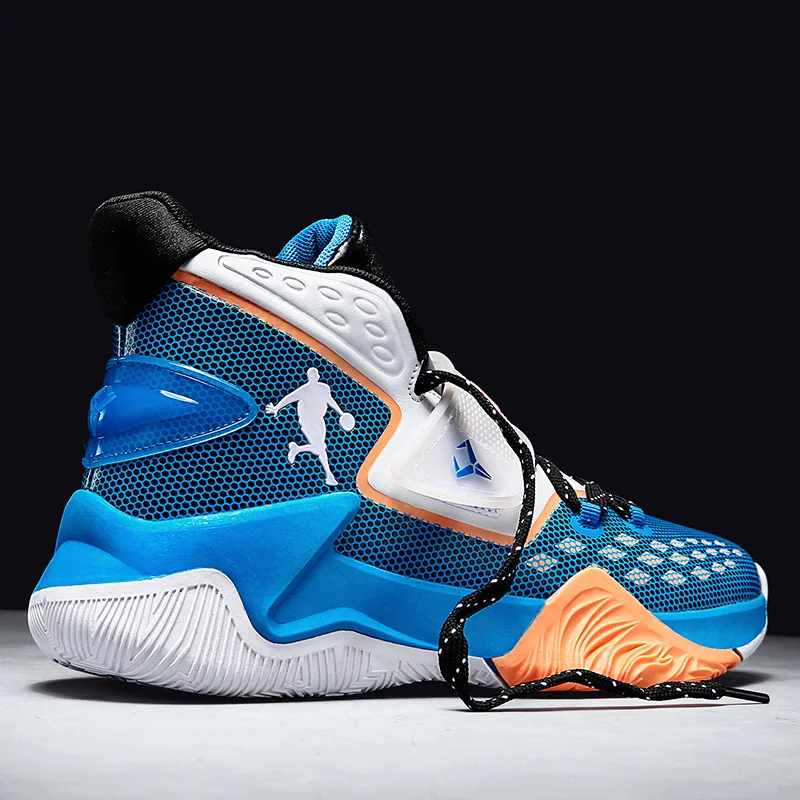 New Basketball Shoes for Men Breathable Cushioning Non-Slip Outdoor Sports Shoes Gym Training Athletic Basketball Sneakers Women