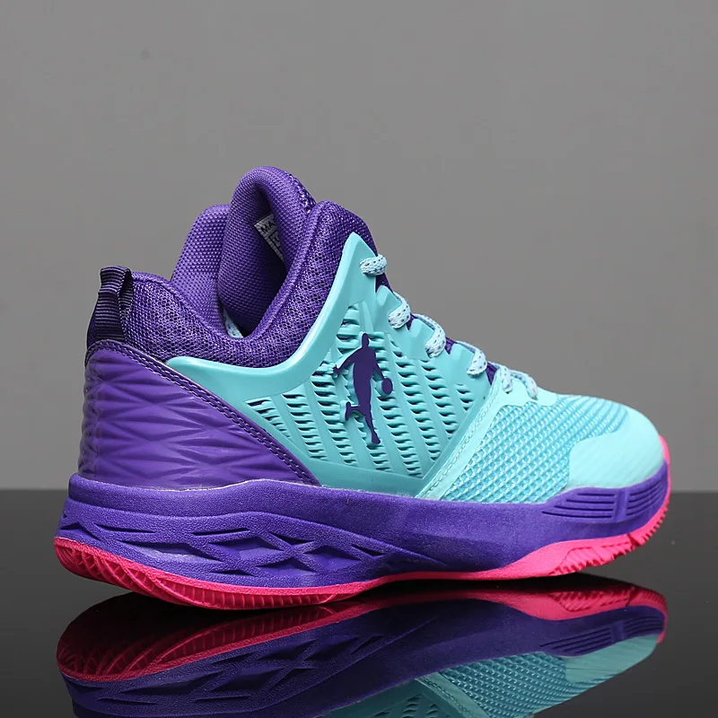 Men's Shoes Basketball Breathable Cushioning Non-Slip Sports Shoes Gym Training Athletic Basketball Sneakers Women