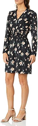 Rebecca Taylor Women’s Long Sleeve V-Neck Dress