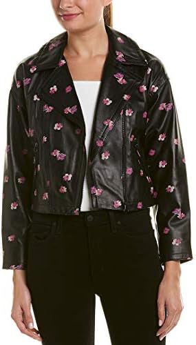 Rebecca Taylor Women’s Floriana Leather Jacket