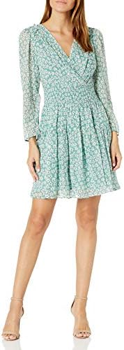 Rebecca Taylor Women’s Long Sleeve Star Smock Dress