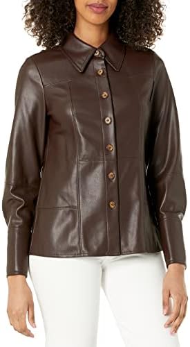 Rebecca Taylor Women’s Vegan Leather Shirt