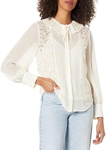 Rebecca Taylor Women’s Sarafina Eyelet Blouse