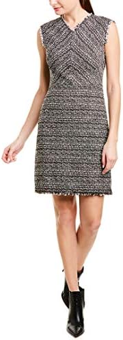 Rebecca Taylor Women’s Sleeveless V-Neck Tweed Dress