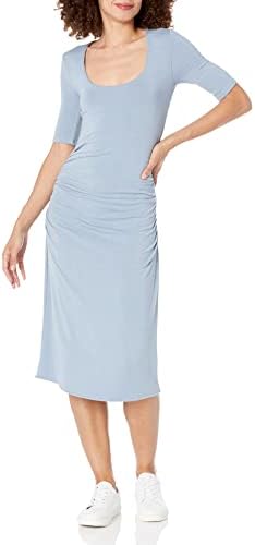 Rebecca Taylor Women’s Ruched Scoop Neck Dress