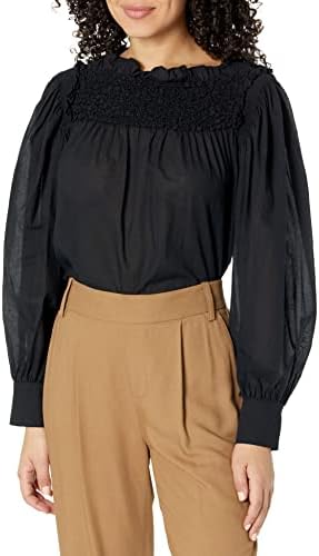 Rebecca Taylor Women’s Textured Smock Blouse