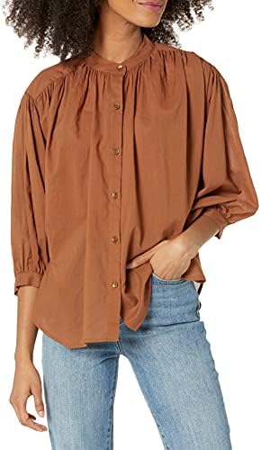 Rebecca Taylor Women’s Long Sleeve Voile Button Down