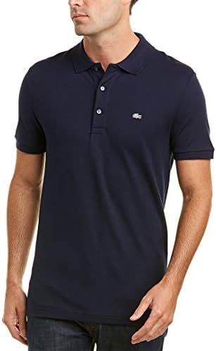 Lacoste Men’s Short Sleeve Slim Fit Petit Croc Piqué Polo