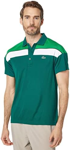 Lacoste Men’s Sport Short Sleeve Colorblock Ultra Dry Players Polo