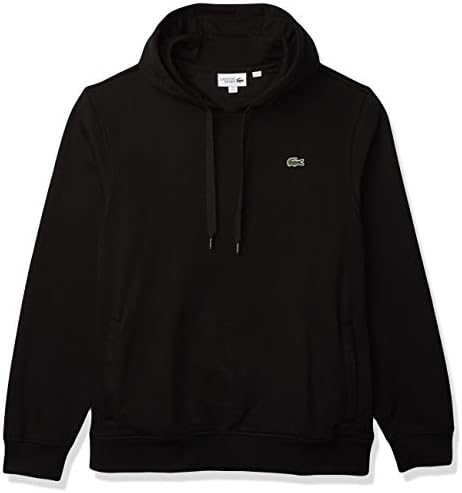 Lacoste Men’s Sport Pull Over Hoodie Fleece Sweatshirt