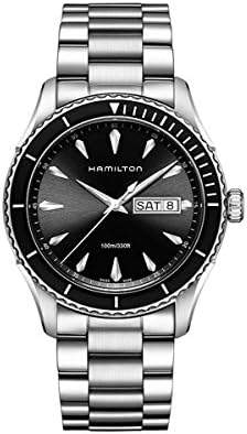 Hamilton Men’s H37511131 Jazzmaster Analog Display Quartz Silver Watch