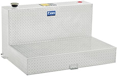 UWS TT-85-L-T/P 85 Gallon Aluminum L Shaped Transfer Tank