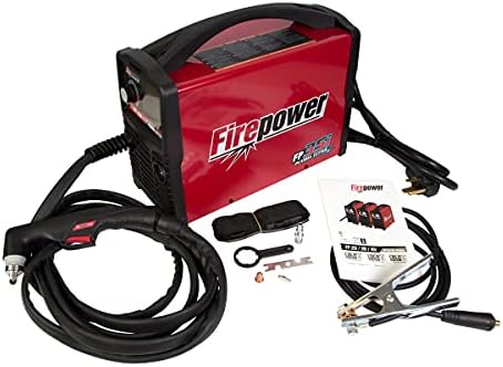 FIREPOWER 1445-1935 35i Portable Plasma Cutter for Steel， Stainless Steel， Brass， Aluminum， 2.8 Color LCD Panel， Torch Trigger 2T/4T Function， Grate/Plate Cutting， 5/8 Max Cut， 35 Amps， 208/230 VAC