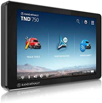 Rand McNally TND 750 7-inch GPS Truck Navigator， Easy-to-Read Display， Custom Truck Routing and Rand Navigation 2.0
