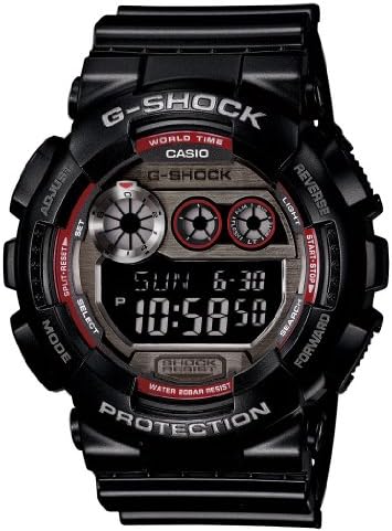 Casio G-Shock Digital Dial Stainless Steel Quartz Men’s Watch GD120TS-1