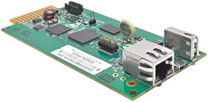 Eaton Tripp Lite Series UPS Network Management Card Accessory， Full Remote Access & Monitoring over SNMP， Web， SSH or Telnet， Reboot Equipment， Mass Configuration， Alerts， 2-Year Warranty (WEBCARDLXE)