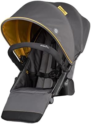 Evenflo Pivot Xplore Stroller Wagon Second Seat， Adventurer Gray