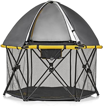 Evenflo Play-Away Portable Playard Deluxe， Adventurer ， 15 Sq Ft (Pack of 1)